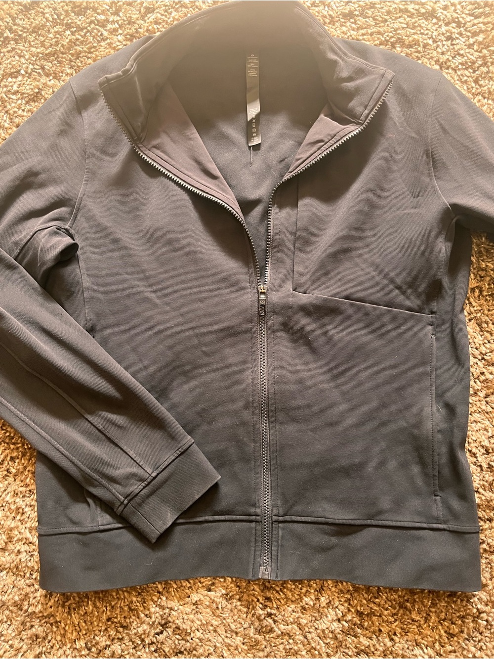 lululemon athletica Sojourn Hoodie Men’s Black Zip Up